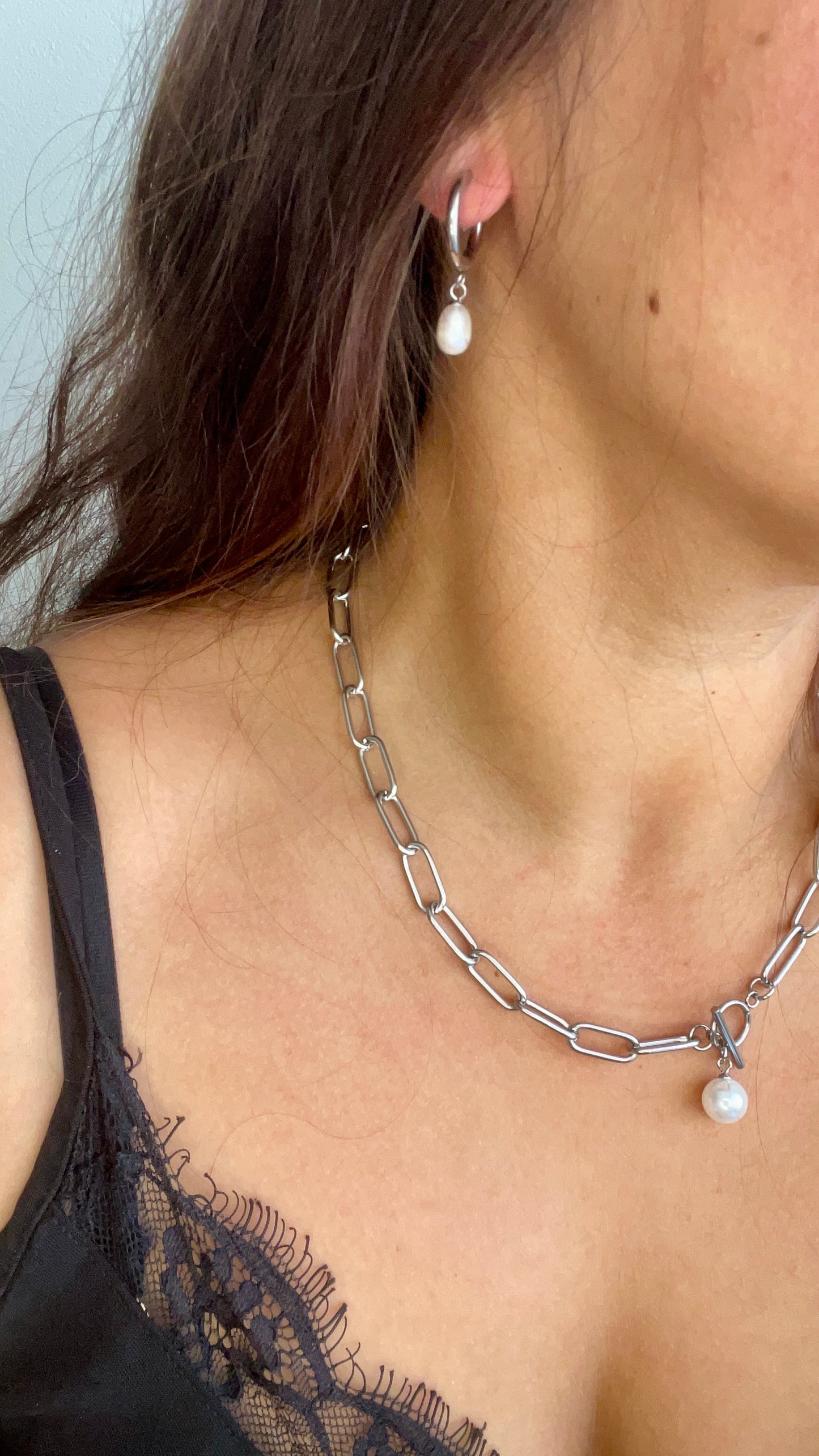 Boucles d'oreilles Pearl