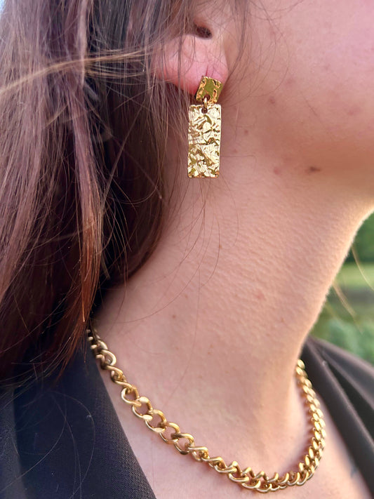 Boucles d'oreilles Brut