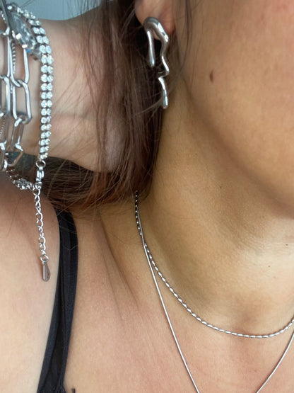 Boucles d'oreilles Fusion