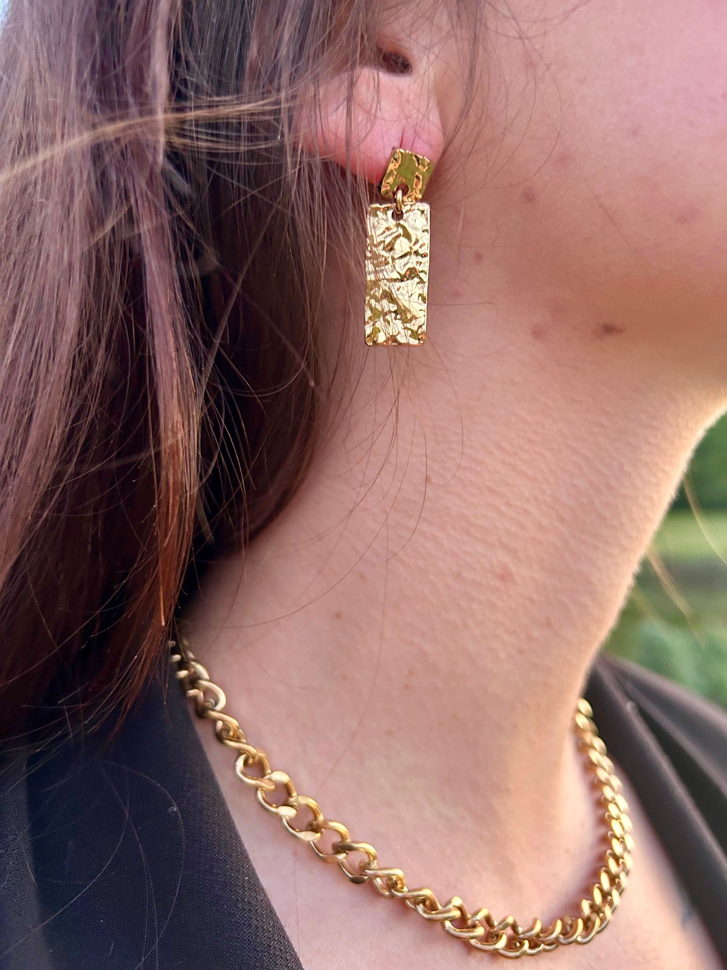Boucles d'oreilles Brut