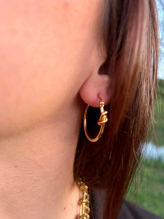 Boucles d'oreilles Twist