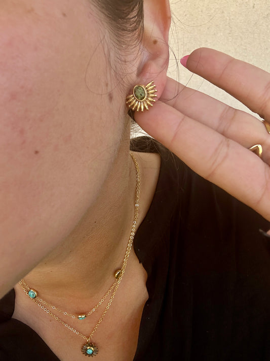 Boucles d'oreilles Rivière