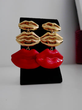 Boucles d'oreilles Kiss