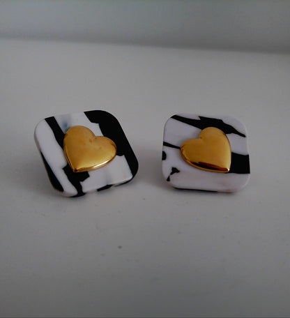 Boucles d'oreilles Square