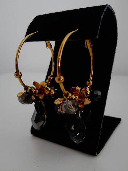 Boucles d'oreilles Crystal