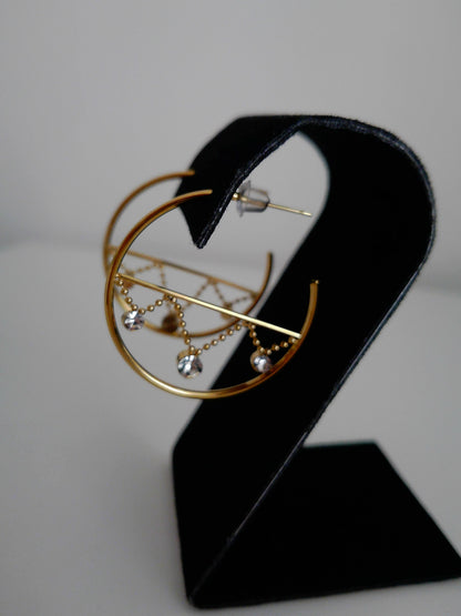 Boucles d'oreilles Diamond