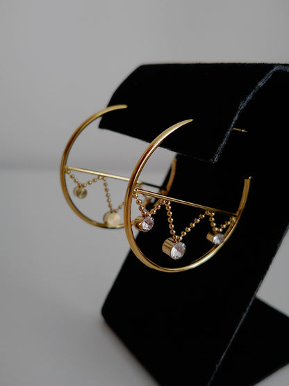 Boucles d'oreilles Diamond