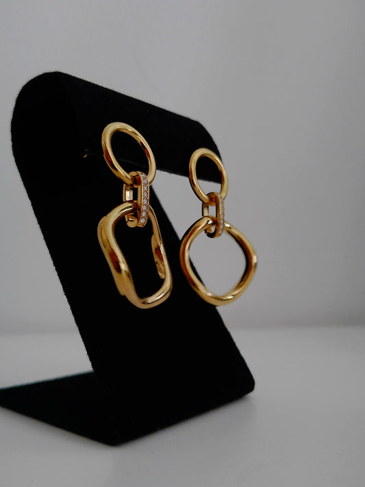 Boucles d'oreilles Diams